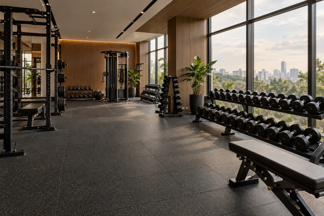 Gym & Health Club Floor